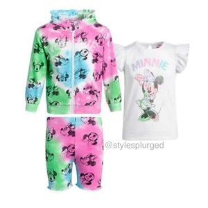 NWT Minnie Mouse 3-piece set size 5